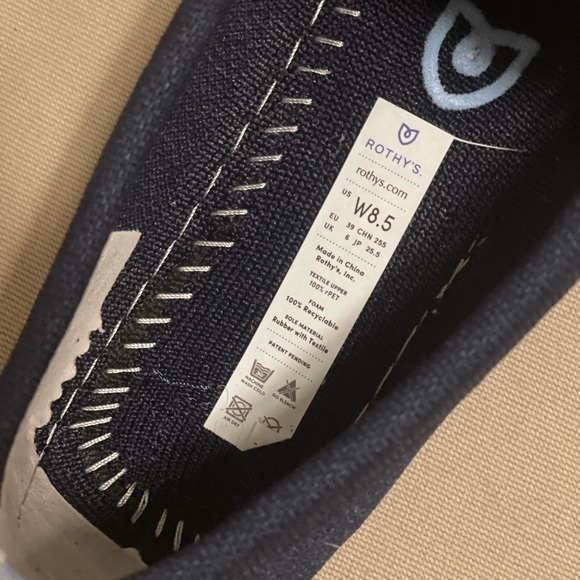 Rothy's The Driver Loafers - Navy - 8.5 - Like New - Picture 10 of 10